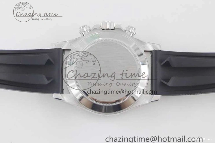 0129 Refined Daytona 116519 SS TWF 1:1 Best Edition 904L Steel Black Dial on Oysterflex Strap A 2409